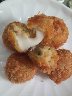 Foto resep Chicken bitterballen mozzarella homemade ala mami ell.