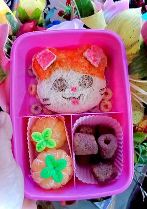 Foto resep Bekal anak // bekal anak sekolah// roti tawar coklat