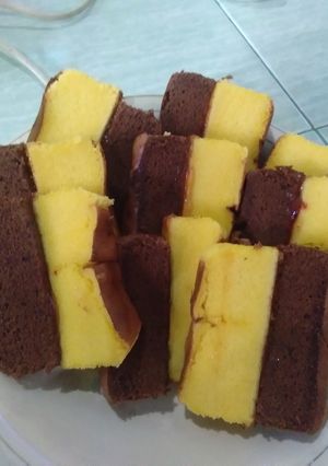 Foto resep Lapis surabaya simpel Dan lembuuuuut.
