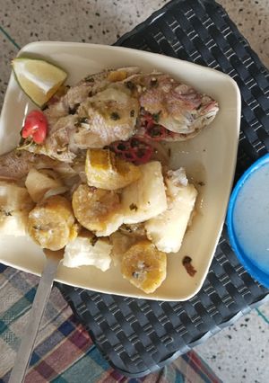 Una foto de Viuda de pescado (parguito) a mi estilo