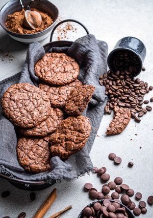 Foto resep Coffee Brownie Cookie