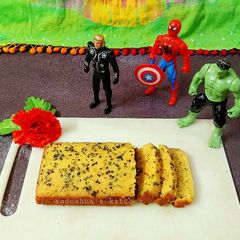 A picture of Eggless Spicy Semolina Cake.