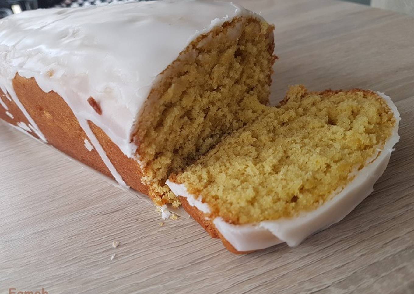 Cake pistache citron