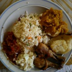 A picture of Sunday dish.