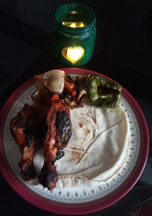 A picture of Grilled Chicken Drumsticks.