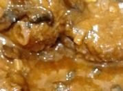 Gambar beef patty mushroom