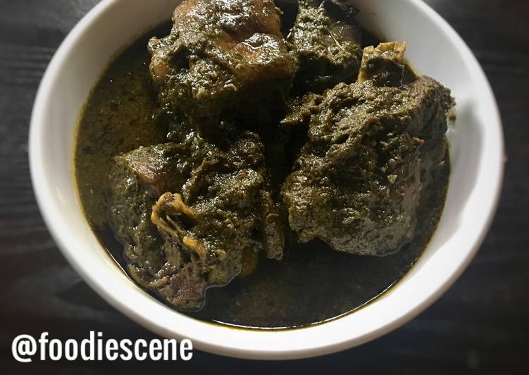 Recipe of Any-night-of-the-week Edo Black Soup