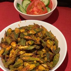 A picture of Crispy Okra.