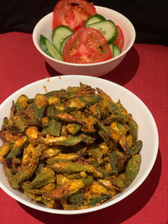 A picture of Crispy Okra.