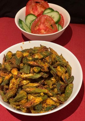 A picture of Crispy Okra.
