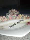 Potato salad boat