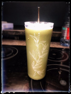 Una foto de Batido de cáscara de mango 🥭