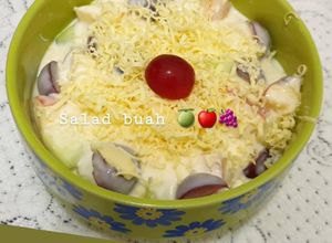 Foto resep Salad buah yogurt cimory kekinian