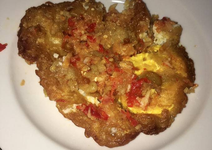 Resep Telur Geprek Crispy, Menggugah Selera