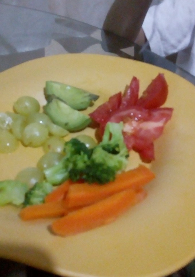 Una foto de Cena bebé blw