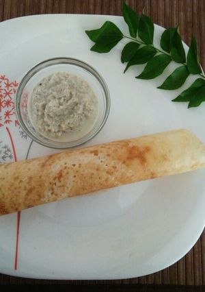A picture of Benne Dosa.