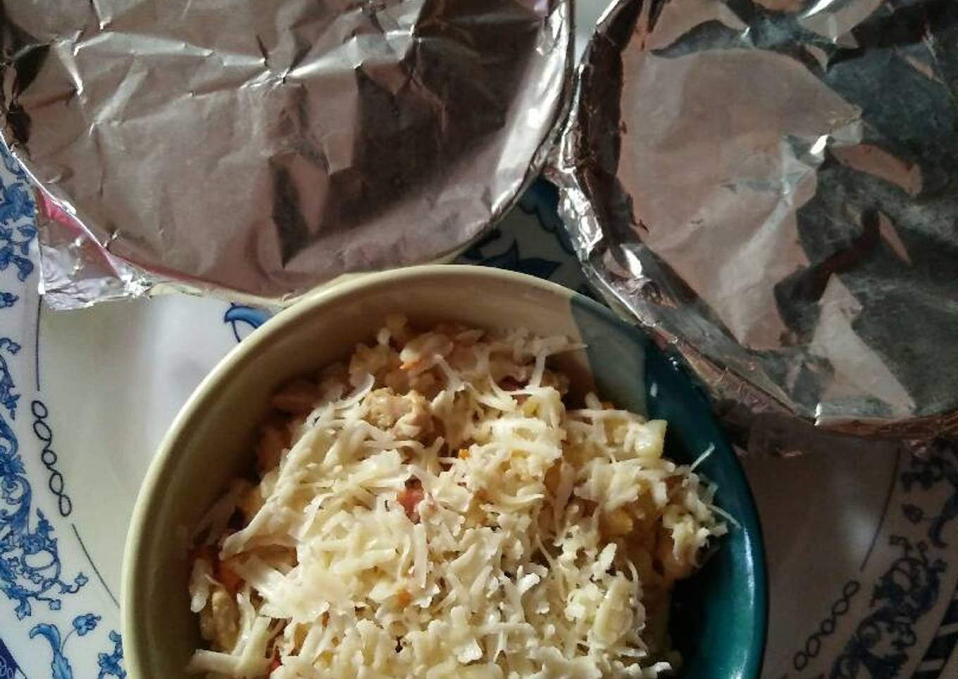 Nasi panggang seafood mpasi
