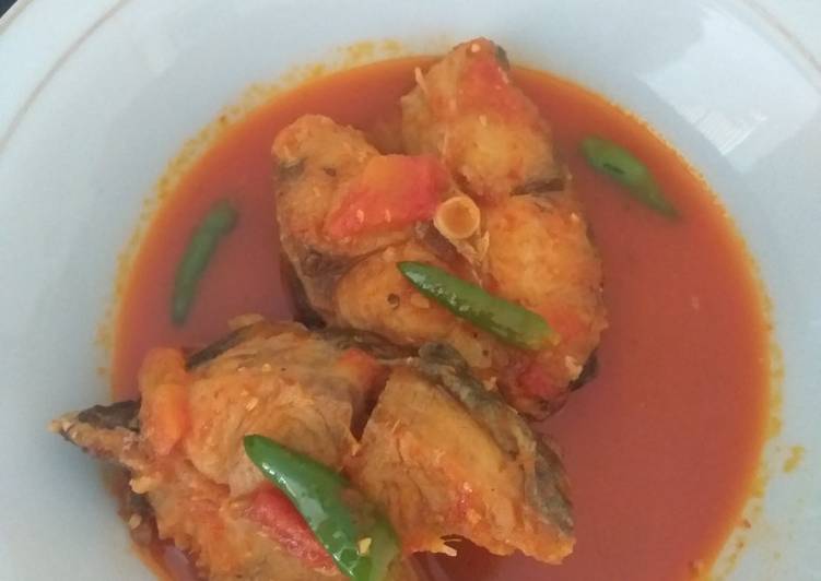 Resep masakan Asam pedas ikan patin | Cara Membuat Asam pedas ikan patin Yang Paling Enak