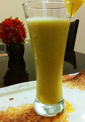 A picture of Pineapple smoothie.