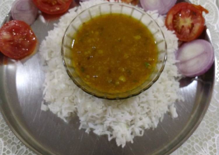 Recipe of Super Quick Homemade Gujarati khatti meethi dal