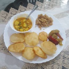 A picture of Nagauri halwa.