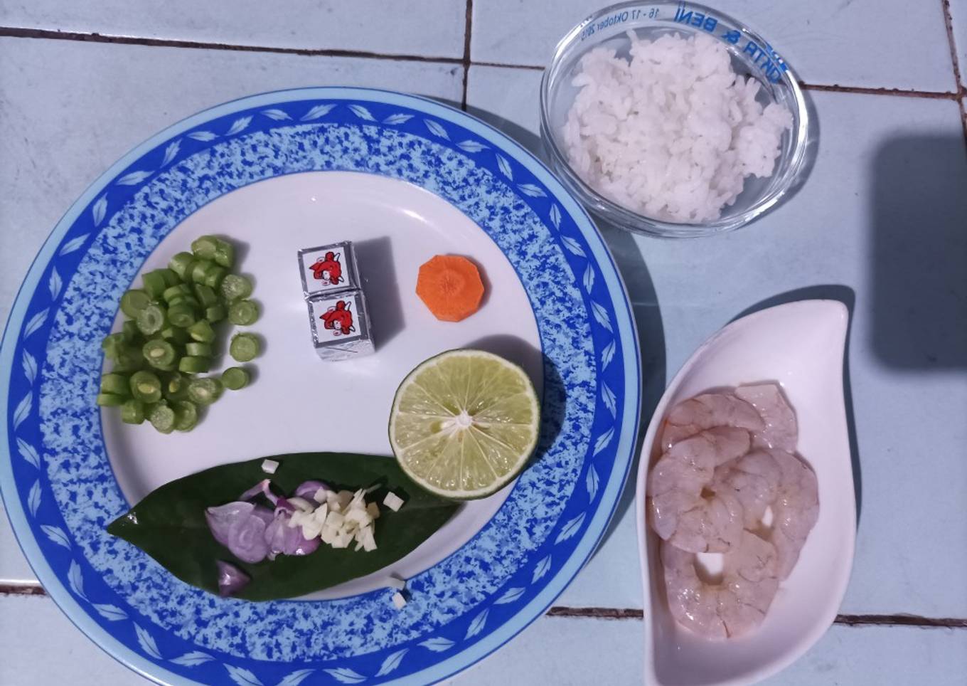 MPASI 6+ Bubur udang ceria