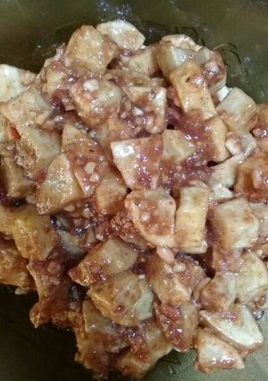 Foto resep Kentang bumbu kacang