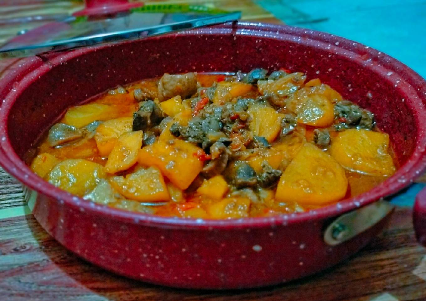 SEMUR ATI AMPELA + KENTANG😋✨
