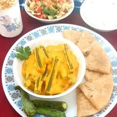 A picture of Drumstick masala curry.