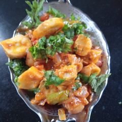A picture of Tandoori potatoes.