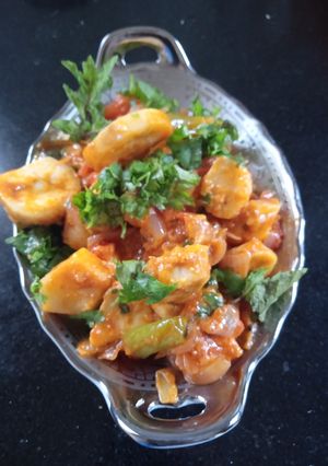 A picture of Tandoori potatoes.