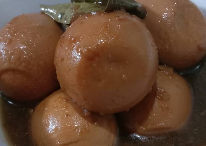 Ternyata ini loh! Resep membuat 🍳Pindang Telur tanpa Teh🍳 hidangan Idul Adha  gurih