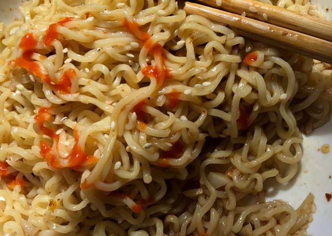 Korean style noodles