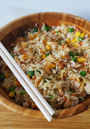 Una foto de Arroz chino 5 delicias
