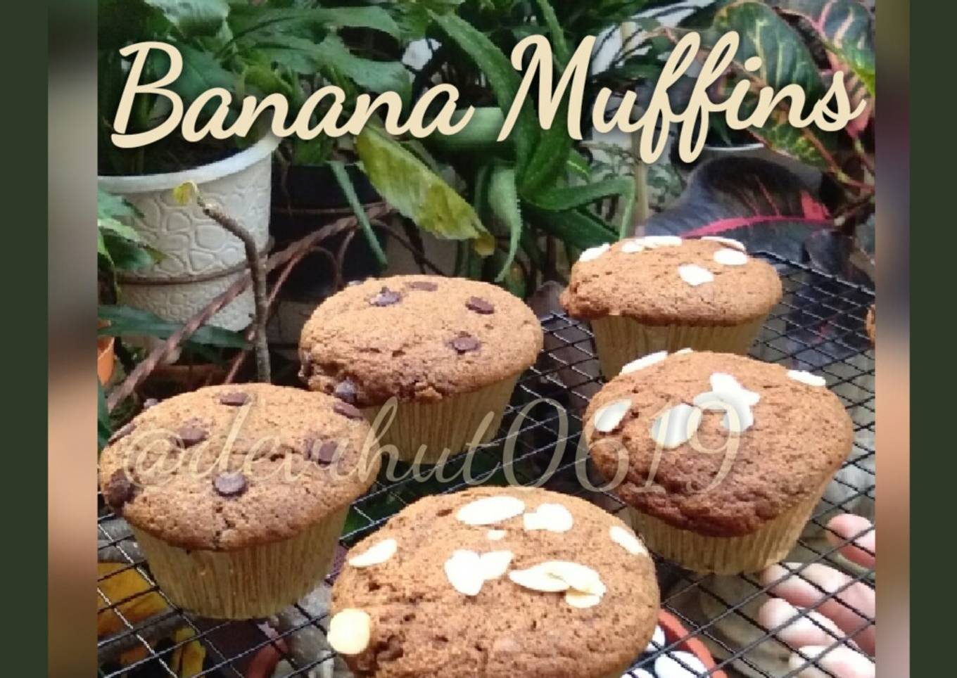 Moist Banana Muffin Praktis dan Mudah