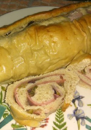 Una foto de Pan de Jamón