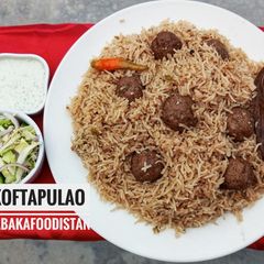 A picture of Kofta Pulao (yakhni Pulao) 🤤.