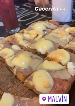Una foto de Pizza casera