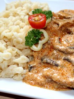 Bakonyi sertésszelet recept fotója