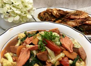 Foto resep Capjay Goreng Merah