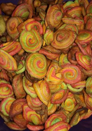 Foto resep Kompolan Jajanan SD era 90-an / Kue Garpu Rainbow