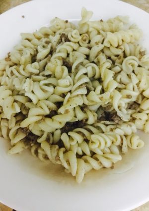 صورة لوصفة معكرونة باللبن