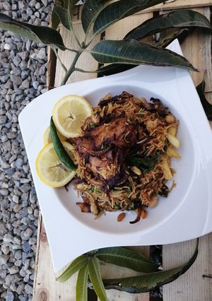 صورة لوصفة رز احمر بطريقتي