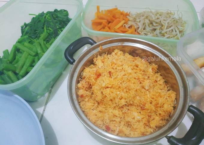 Ternyata ini lho! Bagaimana cara bikin Urap Sayur Bumbu Tumis  enak