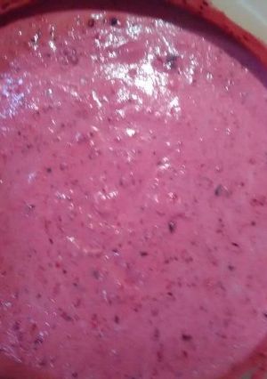 Una foto de Helado de frutos rojos