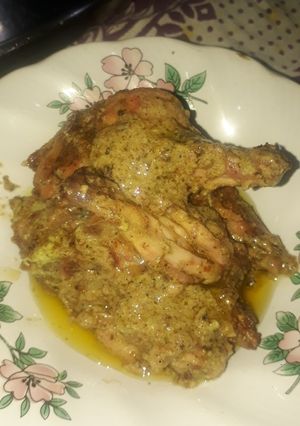 A picture of Aslam butter chicken.