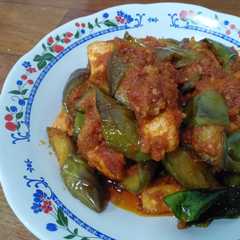 รูปของ Tahu Terong Balado simpel