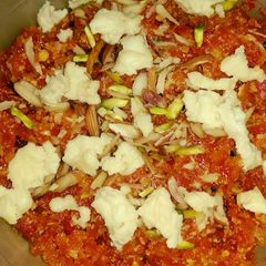A picture of Gajar ka Halwa.