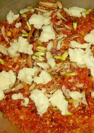 A picture of Gajar ka Halwa.