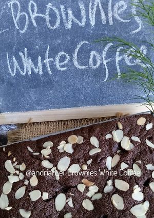 Foto resep Brownies White Coffee Putih Telur